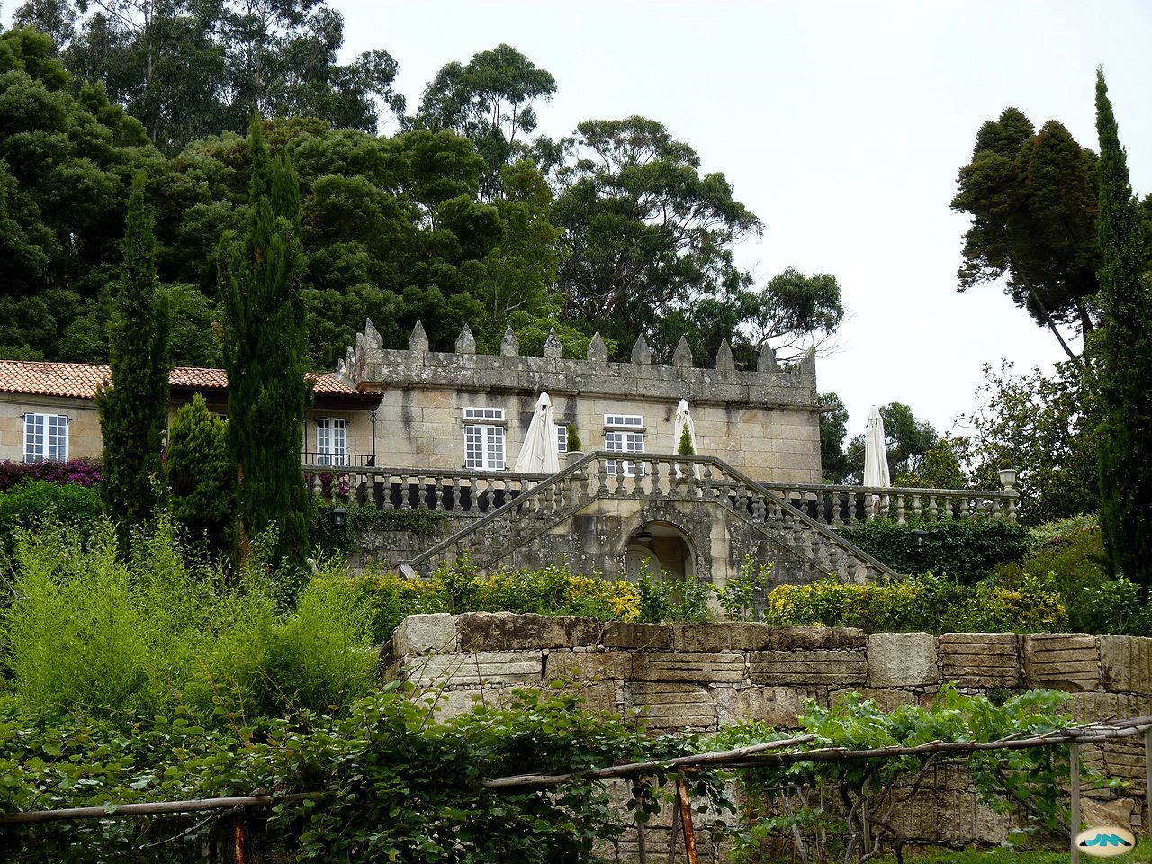 Pazo de Santa Cruz, Bueu — lugar de la celebración